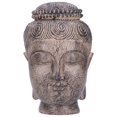 thumbnail image 2 of Estatua De Cabeza De Buda Tailandés, Estatua De Meditación Zen Resistente Exquisita, Sala De Estar De Estudio De Resina Para Decoración Del Hogar De Oficina, 2 of 8