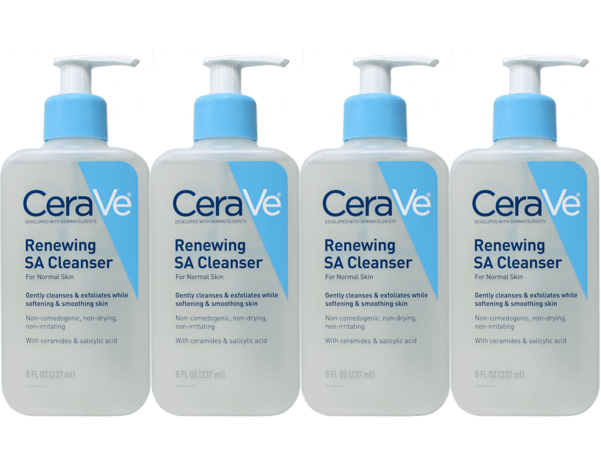 CeraVe Renewing SA Face Cleanser for Normal Skin with Salicylic Acid
