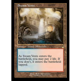 MtG Unfinity Rare Steam Vents (Galaxy Foils) #534 - Walmart.com