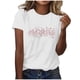 thumbnail image 3 of RKSTN Valentines Gift Valentine Shirts for Women Oversized Crewneck Valentine's Day Graphic Print Short Sleeve T Shirts Pullover Top Womens Casual Round Neck Plus Size Loose Comfy Summer Tee Shirts, 3 of 6