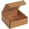 50 Kraft 5x5x2" Corrugated Shipping Boxes - Secure Packaging