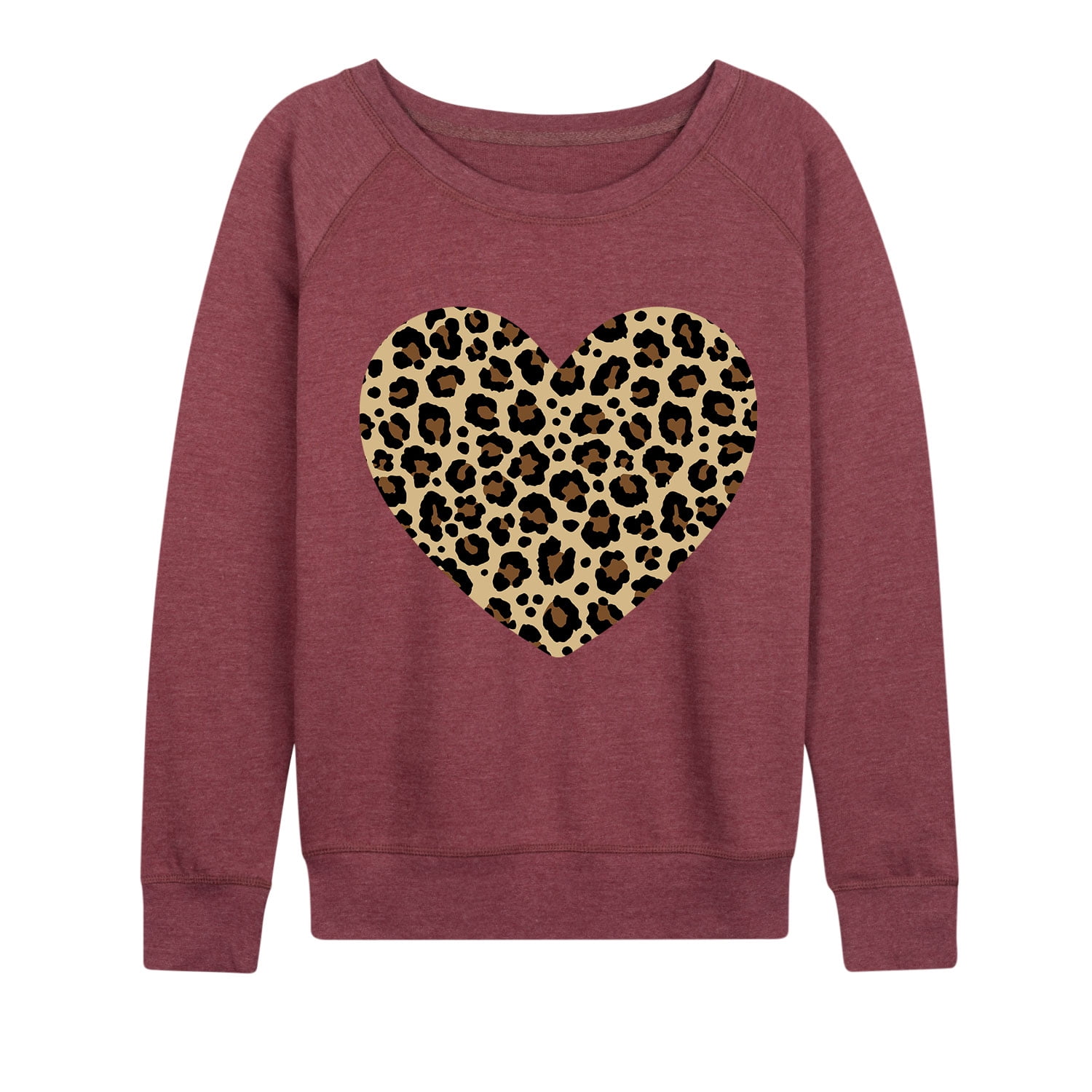 Instant Message - Leopard Heart - Women 