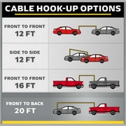 EverStart 20-Foot 4-Gauge Automotive Booster Jumper Cables