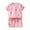Pink, variant on UAYOTSE Boys Short Sleeved Shorts Suit Comfortable Breathable Fashion Casual Cartoon Children Short Sleeved Suit spongebob summer clothes toddler 2t size(7-8 Years,Pink)