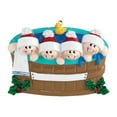 thumbnail image 5 of Personalized Family of 4 in Hot Tub Christmas Ornament 2024 - Warm Bath Jacuzzi Christmas Tree Decor, 5 of 10