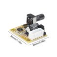 thumbnail image 2 of BLDC 3-Phase Brushless Motor Driver 15W Sensorless Power Supply Module DC5V-15V, 2 of 9