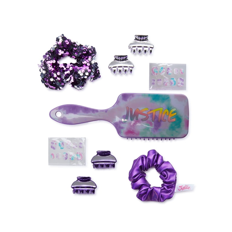 Justice Girls Hair Accessory Bundle with Case, 9-Piece  display picture 3