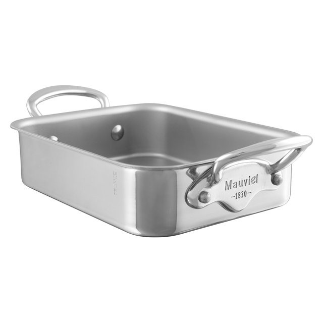 Mauviel M'Mini - SS Rectangular roasting pan - 5.5 x 3.9 x 1.8