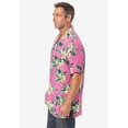 thumbnail image 3 of Men's Big & Tall Tropical Rayon Short-Sleeve Shirt, 3 of 6