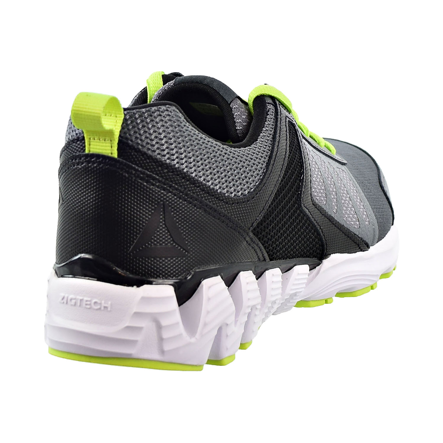 Reebok Zig Kick 2018 Big Kids Shoes Alloy/Black/Neon Lime cn7759 - image 3 of 6