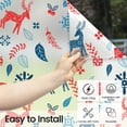 thumbnail image 6 of DKTIE 35.4" x 78.7" Natural Deer Pattern Decorative Colored Privacy Window Film, Providing Shade and UV Protection. Electrostatic Adsorption Installation, Reusable, Applicable to any Window Scenario, 6 of 8