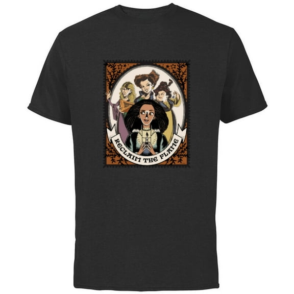 Disney Hocus Pocus 2 Becca Reclaim the Flame - Short Sleeve Cotton T-Shirt for Adults - Customized-Black