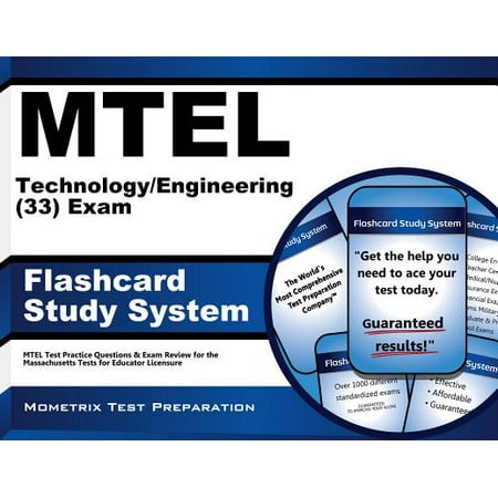 Mtel Technology Engineering 33 Exam Flashcard Study System Mtel Test Practice Questions Exam Review For The Massachusetts Tests For Educator Licensure Walmart Com