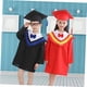 thumbnail image 4 of Disfraz de niño Disfraces para niños Gorro de graduación preescolar Conjunto de vestido de graduación para niños Vestido académico Sombreros para niños Sombrero para niños Ropa de disfraz de médico, 4 of 5