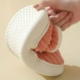 thumbnail image 5 of Luxalzxs Cloud Slippers, Pillow Warm Fuzzy House Slippers, Thick Sole Anti-Skid Cozy Plush Slippers, Unisex Non-Slip Warm Cotton Shoes for Indoor and Outdoor, 5 of 5