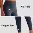 thumbnail image 3 of Pantalones de yoga de cintura alta para mujer, antisentadillas, color melocotón, hermosos pantalones de yoga para glúteos, cintura alta, levantamiento de glúteos, pantalones deportivos para fitness611, 3 of 5