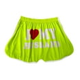 thumbnail image 4 of 2 Pcs Scrunch Booty Active Shorts for Women Gym I Love My Husband Letter Sexy Hot Pants Briefs Butt Lifting Cute Sports Leggings Mint Green, XXL, 4 of 6