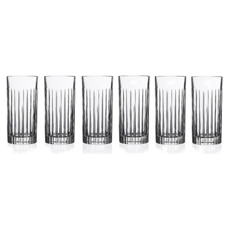 - Lorren Home Trends Timeless RCR 16 oz. Crystal Highball Glass (Set of 6)