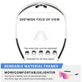 thumbnail image 4 of Gafas Deportivas SPOSUNE UV400 Polarizadas TR90 para Unisex, 4 of 7