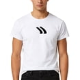 thumbnail image 4 of Mens T-shirts Short Sleeve Crewneck Print T Shirt Casual Party Comfortable Daily Wear Stylish Unisex Tee Tops White S, 4 of 4
