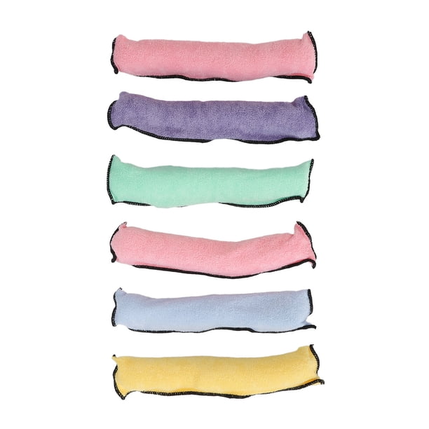 Juego De Rizadores Sin Calor, Rodillos Para Peinar El Cabello Portátiles Plegables, Seguros, 6 Piezas, Operación Simple, Ahorro De Tiempo Para Niñas En El Hogar