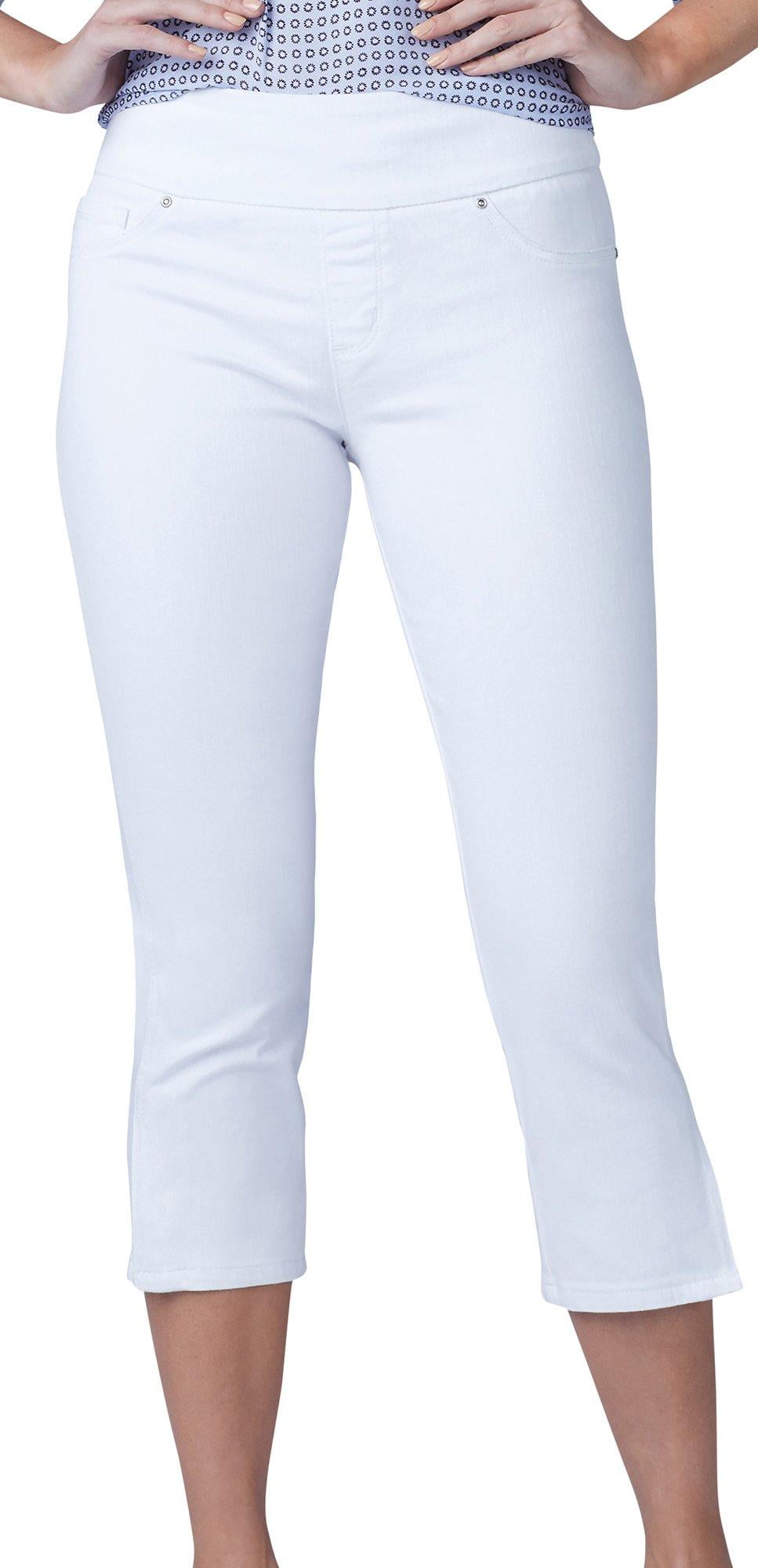 lee white capris