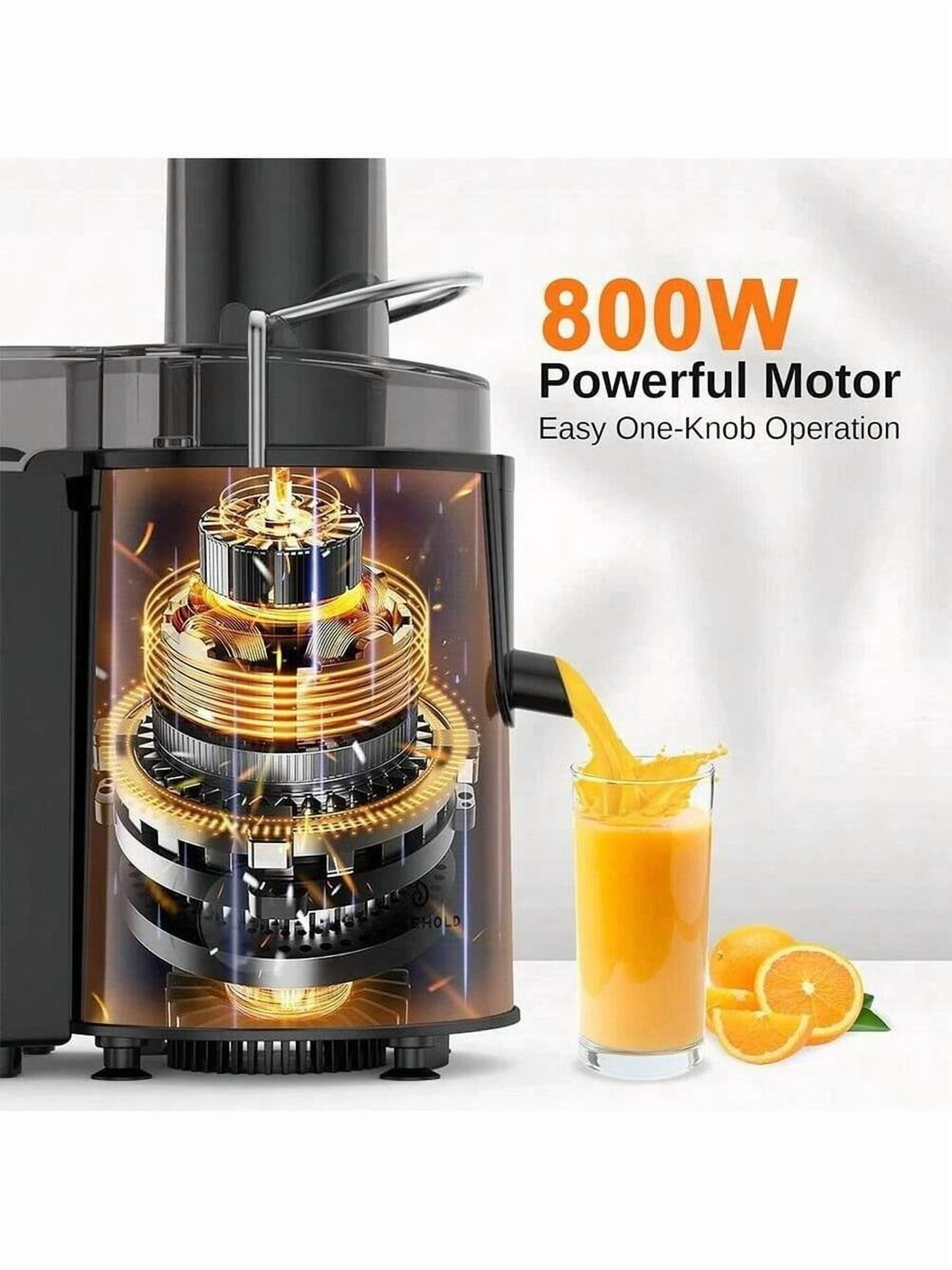 800W Electric Juicer Fruit Vegetable Blender Juice Extractor Citrus Machine New
