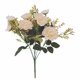 thumbnail image 1 of Ramo de flores artificiales Fotografía Prop Simulación Decoración floral Fiesta de bodas Flor falsa, Champán Advancent HA8205-04B, 1 of 6