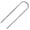30cm silver U shape, variant on CEORPER 3Pcs Garden Anchors L/Ushape Metal Fence Stake Wind Stakes for Garden Yard