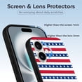 thumbnail image 2 of Compatible with Iphone 16 Case - Cute Soft Stars And Stripes Silicone Case Compatible with Iphone 16 Phone Case for Women Men, 2 of 6