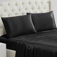 thumbnail image 4 of Juego de fundas de almohada satinadas Juicy Couture Black King Size x2, 4 of 6