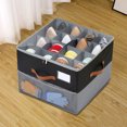 thumbnail image 3 of Caja organizadora de zapatos de tela, 3 of 5