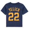 thumbnail image 3 of Infant Nike Christian Yelich Navy Milwaukee Brewers Player Name & Number T-Shirt, 3 of 3
