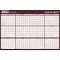 thumbnail image 5 of AT-A-GLANCE 2022 32" x 48" Yearly Calendar Reversible Maroon/Navy A152-22, 5 of 7