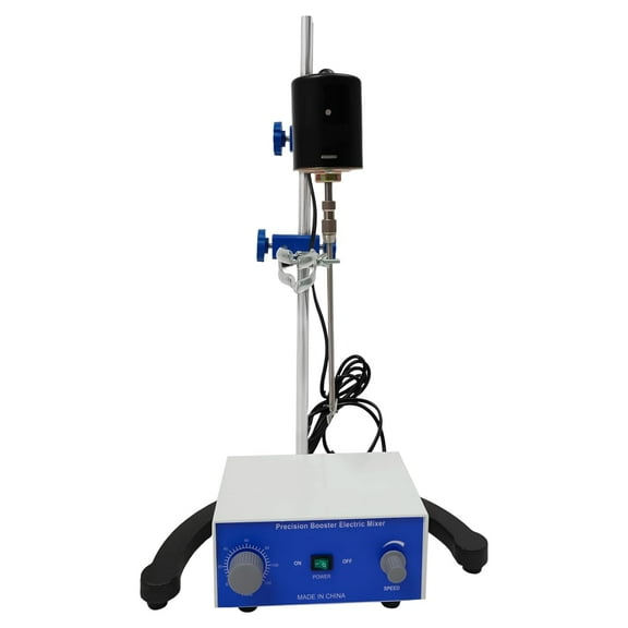 Shzicmy Overhead Stirrer with Adjustable Height, Electric Overhead Stirrer, Mixing Drum,Biochemical Laboratory Tool (100W)