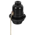 thumbnail image 3 of Vintage Lamp Socket Plastic Lamp Base E27 Light Bulb Lamp Holder Pendant Screw Socket Home Lighting 1Set, 3 of 5