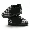 thumbnail image 1 of Seyurigaoka Baby Crib Pram Shoes Prewalker Soft Sole Slippers Trainers Plaids Shoes, 1 of 7
