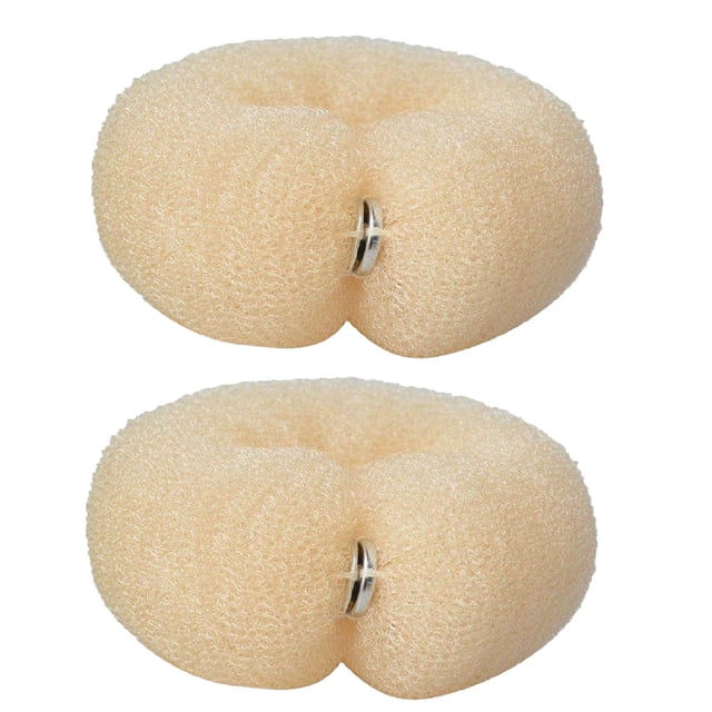 Fiudx Herramienta para Hacer Moños, Elegante Rollo Moldeador de Cabello, Moño Ligero de Espuma Tipo Dona, Ideal para Fiestas de Yoga, Solución para Peinados Femeninos, Diseño Reutilizable y Fácil de
