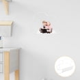 thumbnail image 2 of KAKOWELY Cloud Shaped Desktop Book Rack Modern Metal Wire Bookshelf Simple Magazine Holder Rack for Home Office (White),12.6X"X8.46"X3.86", 2 of 5