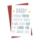 thumbnail image 2 of Tarjeta del Día del Padre Tarjeta de cumpleaños, Tarjeta de San Valentín, Tarjeta de regalo romántica, Tarjeta de felicitación para papá, papá,, 2 of 9