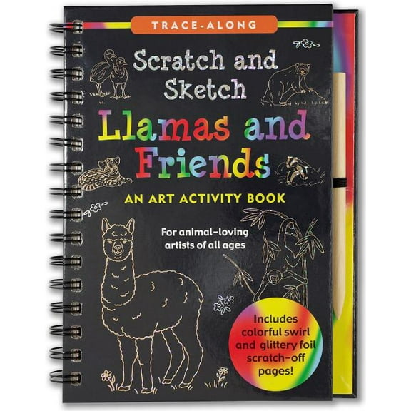 Pre-Owned Scratch & Sketch Llamas & Frie (Hardcover) 1441330798 9781441330796