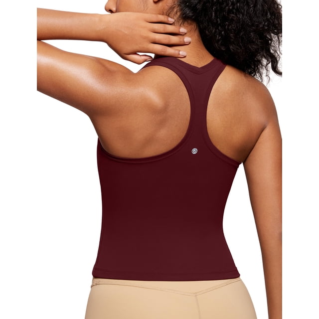 Musculosa CRZ YOGA Butterluxe Racerback Rojo Merlot M