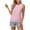 Pink, variant on Women's Tops Under $10 Free Shipping Loose Casual Solid Color Round Neck Sleeveless Top