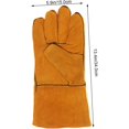 thumbnail image 4 of Yazoeia 1 Pce Gants Protection Cuir Gants Chat CJB12-6750, 4 of 9