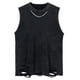 thumbnail image 1 of Camiseta sin mangas slim fit de verano para hombre - Camiseta de gimnasio de color liso para correr y uso informal, 1 of 7
