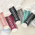 thumbnail image 4 of Women's Socks Super Soft Warm Cozy Fuzzy Lined Winter with Grips Slipper Socks Fun Socks for Women, 4 of 4