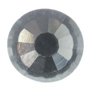 Crystal Lane DIY 288pcs SS30 (6.5mm) Black Diamond | Glass Round Flat Back Rhinestones