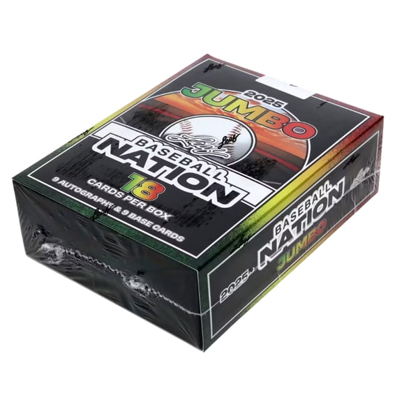 Collectible Leaf 2025 Baseball Nation Hobby Jumbo Box