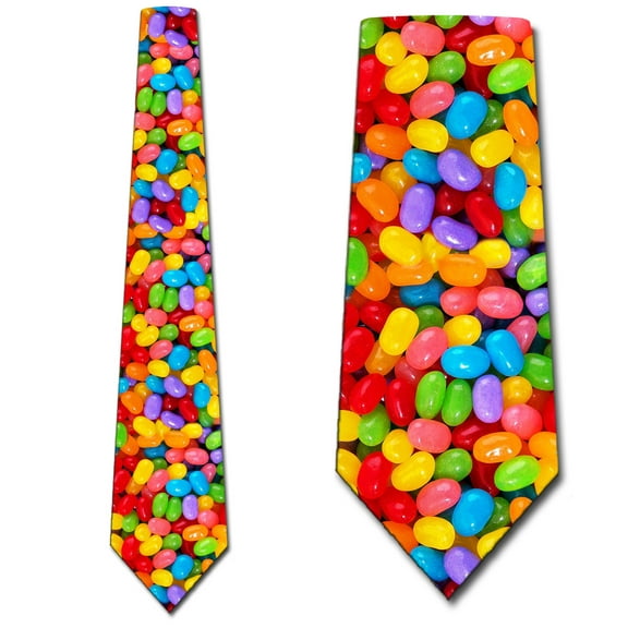 Jelly Bean Ties Mens Candy Necktie Easter Tie by Three Rooker