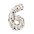 thumbnail image 2 of YAOMOBB Aluminum Film Balloon Eye catching Number Balloon Inflatable Decorative Fragment Printing for Parties, 2 of 7